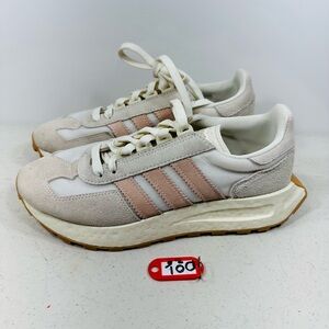 Adidas Originals Women’s Retropy E5 Shoes, Off-white/Bliss Orange 8,5